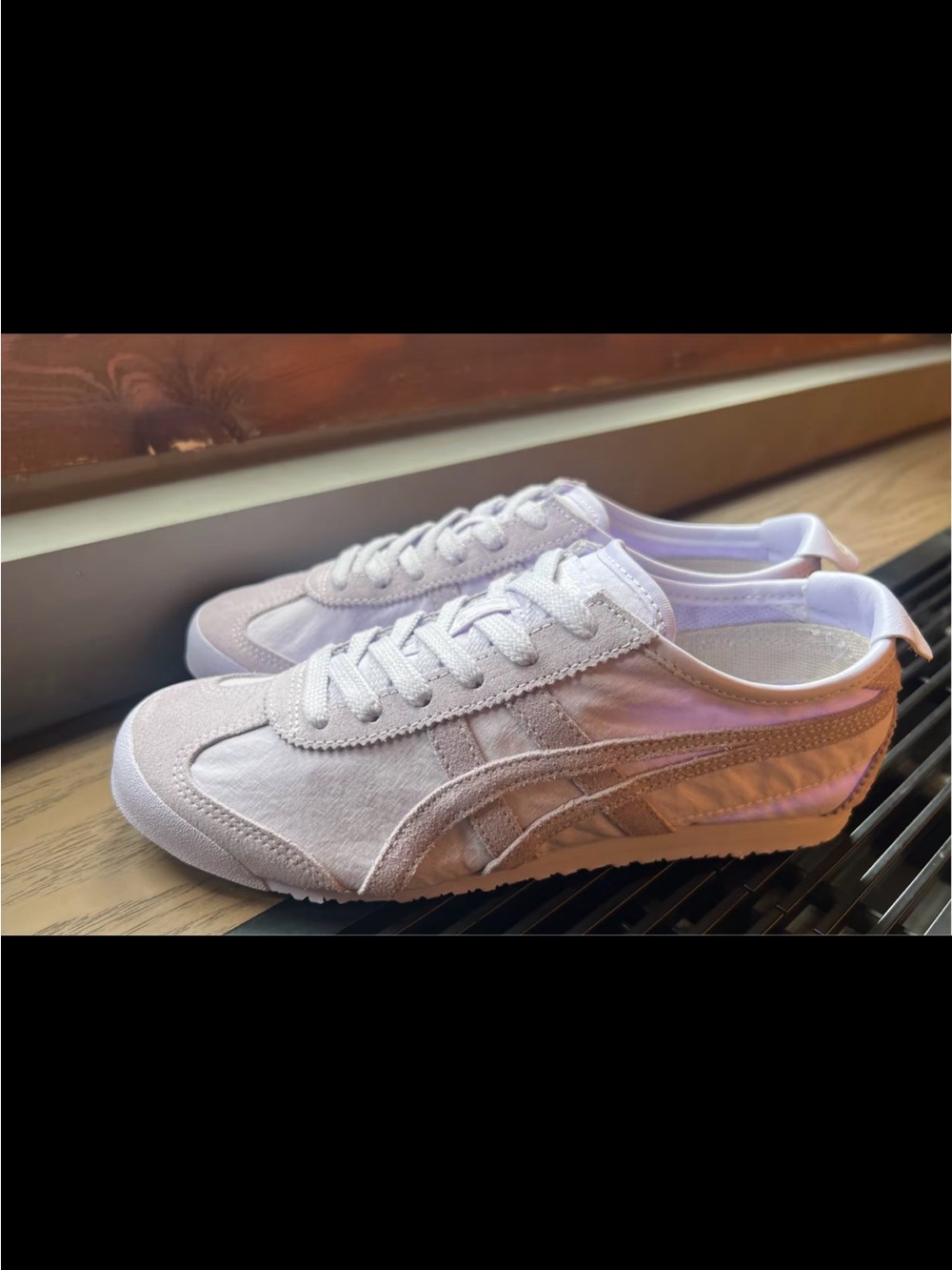 Onitsuka Tiger by Asics Women's Lace-Up Sneakers in Light Lavender